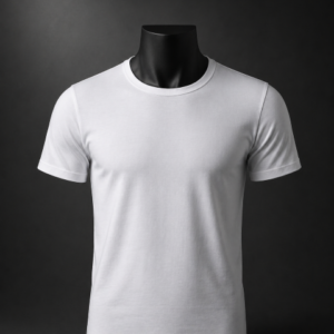 Men Cotton Undershirt Round Neck